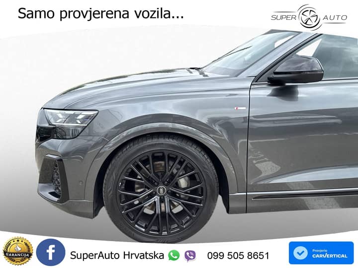 Audi Q8 50 TDI V6 quattro tiptronic S Line 286 KS, ZRAČNI+ACC+4xGR SJED+360+PDC