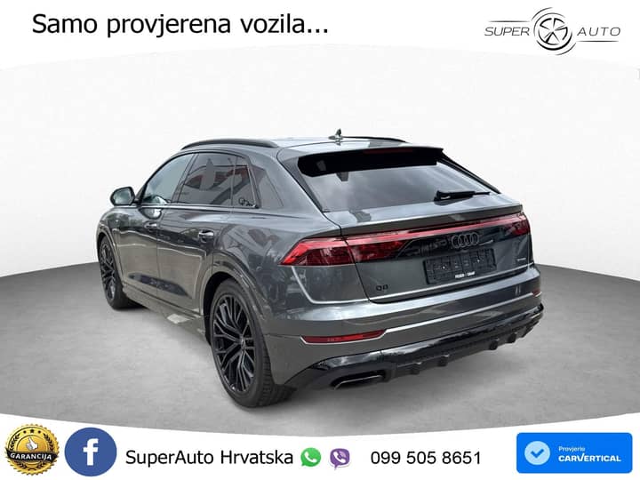 Audi Q8 50 TDI V6 quattro tiptronic S Line 286 KS, ZRAČNI+ACC+4xGR SJED+360+PDC