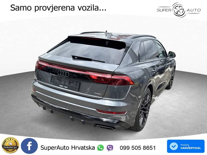 Audi Q8 50 TDI V6 quattro tiptronic S Line 286 KS, ZRAČNI+ACC+4xGR SJED+360+PDC