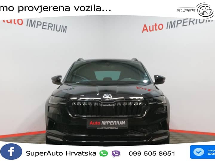 Škoda Karoq 1.5 TSI DSG Sportline 150 KS, ACC+KAM+LED+4xGR SJED+VIRT+NAVI+ASIST