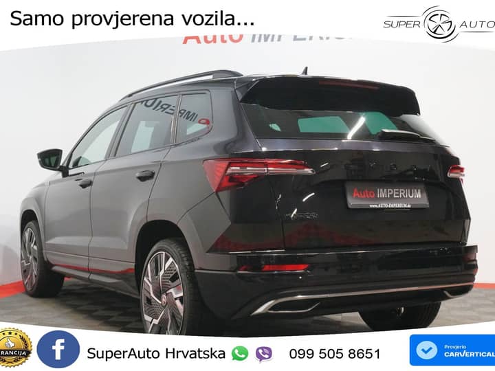 Škoda Karoq 1.5 TSI DSG Sportline 150 KS, ACC+KAM+LED+4xGR SJED+VIRT+NAVI+ASIST