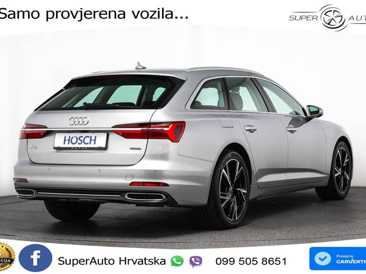 Audi A6 Avant 40 TDI quattro S tronic Sport 204 KS, LED+ACC+GR SJED+KAM+VIRT+PDC