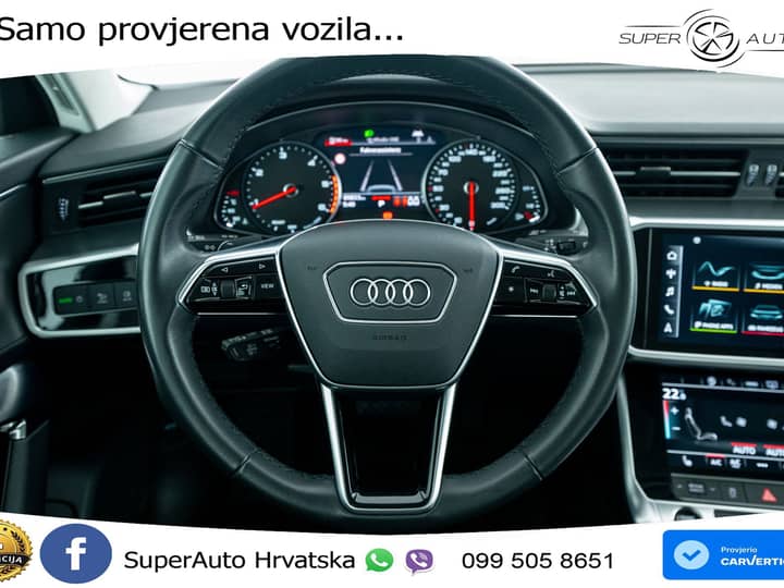 Audi A6 Avant 40 TDI quattro S tronic Sport 204 KS, LED+ACC+GR SJED+KAM+VIRT+PDC