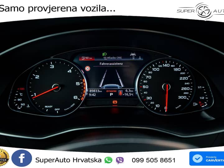 Audi A6 Avant 40 TDI quattro S tronic Sport 204 KS, LED+ACC+GR SJED+KAM+VIRT+PDC