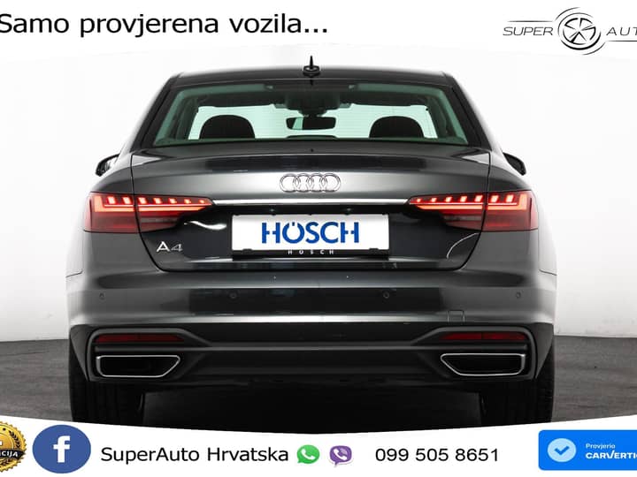 Audi A4 35 TDI S tronic 163 KS, ACC+VIRT+NAVI+PARK