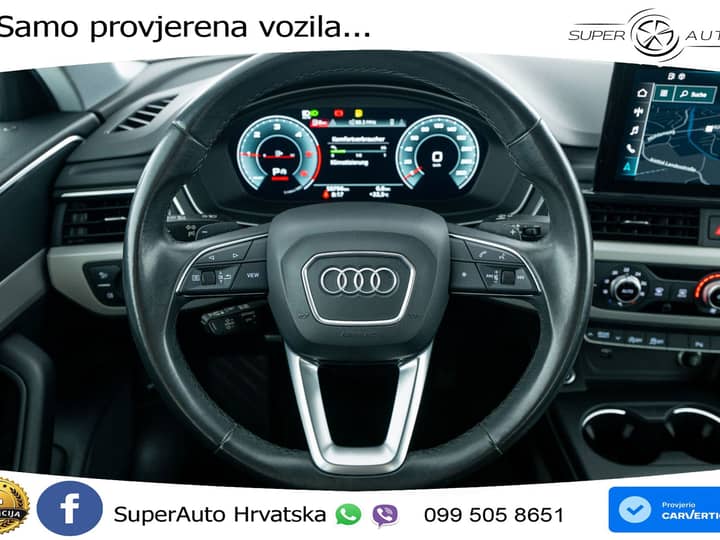 Audi A4 35 TDI S tronic 163 KS, ACC+VIRT+NAVI+PARK