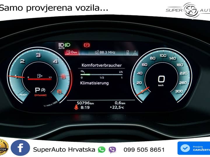 Audi A4 35 TDI S tronic 163 KS, ACC+VIRT+NAVI+PARK