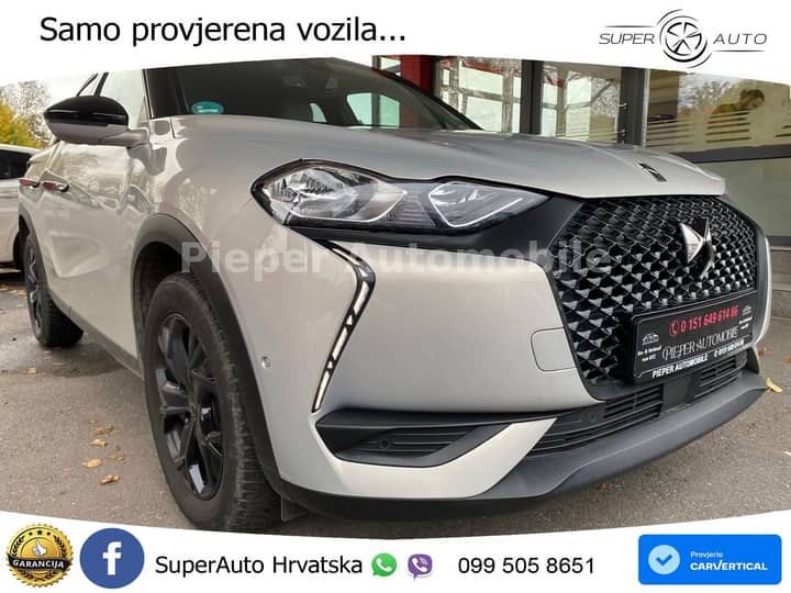 DS3 1.2 PureTech Aut. Bastille 131 KS, ACC+360+GR SJED+VIRT+ASIST