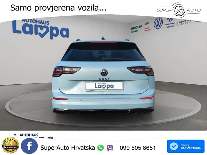 VW Golf 8 Variant 2.0 TDI DSG 150 KS, LED+ACC+HEAD+GR SJED+VIRT+KAM+PARK