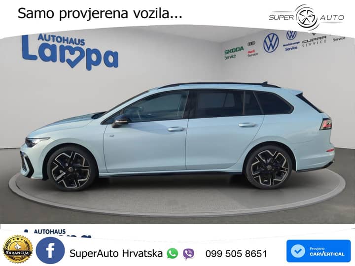 VW Golf 8 Variant 2.0 TDI DSG 150 KS, LED+ACC+HEAD+GR SJED+VIRT+KAM+PARK
