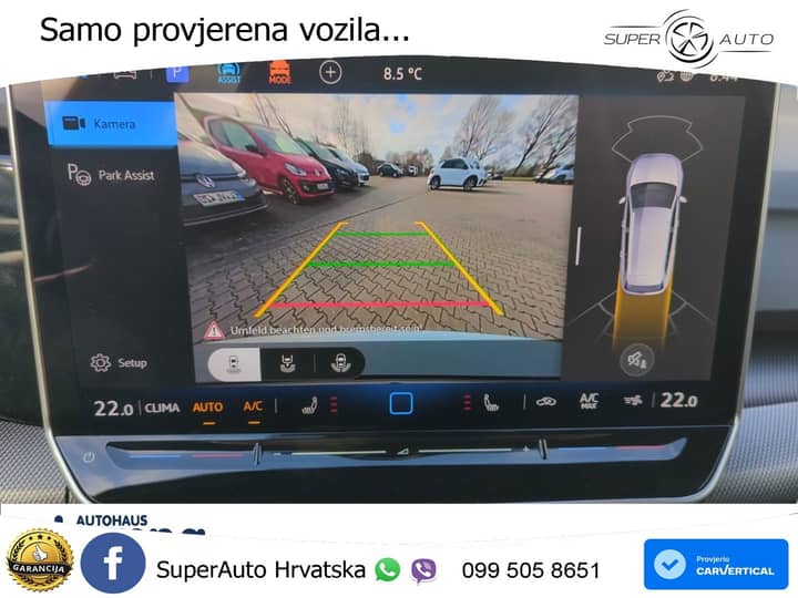 VW Golf 8 Variant 2.0 TDI DSG 150 KS, LED+ACC+HEAD+GR SJED+VIRT+KAM+PARK