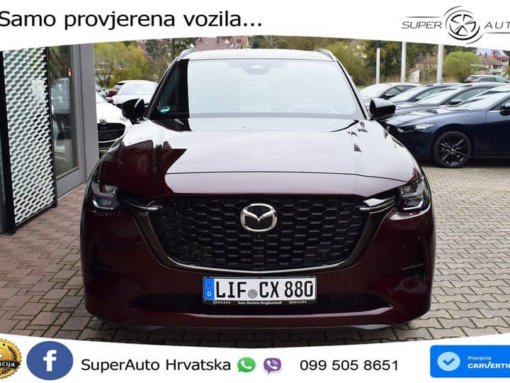 Mazda CX-80 3.3 e-Skyactiv AWD Aut. Homura Plus 254 KS, PANO+ACC+GR SJED+360