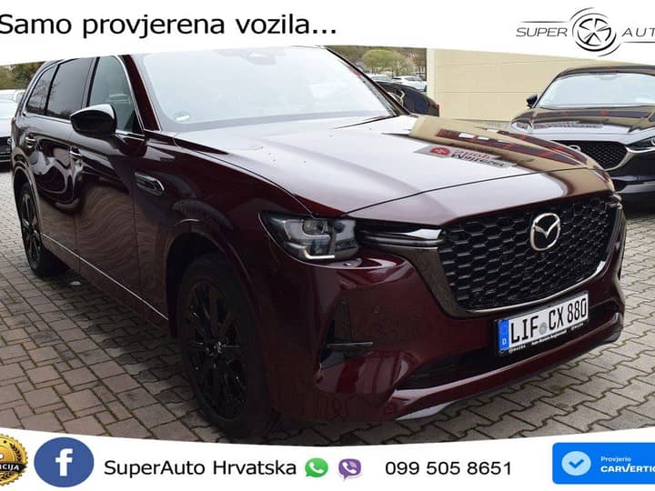 Mazda CX-80 3.3 e-Skyactiv AWD Aut. Homura Plus 254 KS, PANO+ACC+GR SJED+360