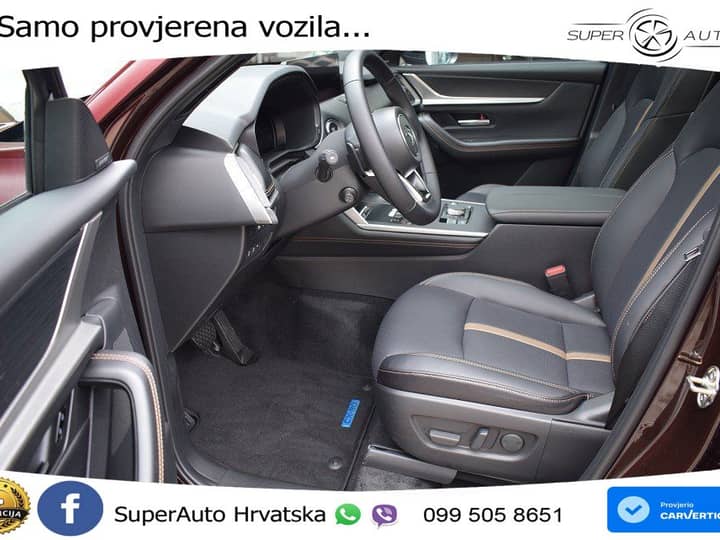 Mazda CX-80 3.3 e-Skyactiv AWD Aut. Homura Plus 254 KS, PANO+ACC+GR SJED+360