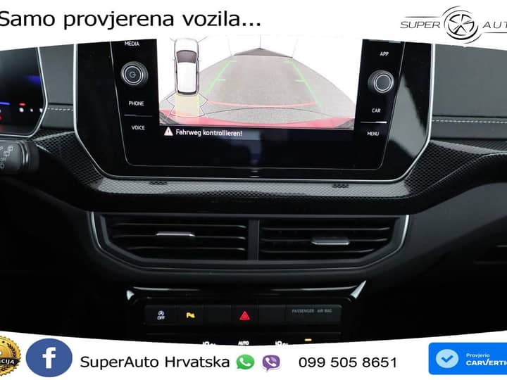 VW T-Cross 1.5 TSI DSG R-Line 150 KS, ACC+KAM+KEY+GR SJED+VIRT+LANE