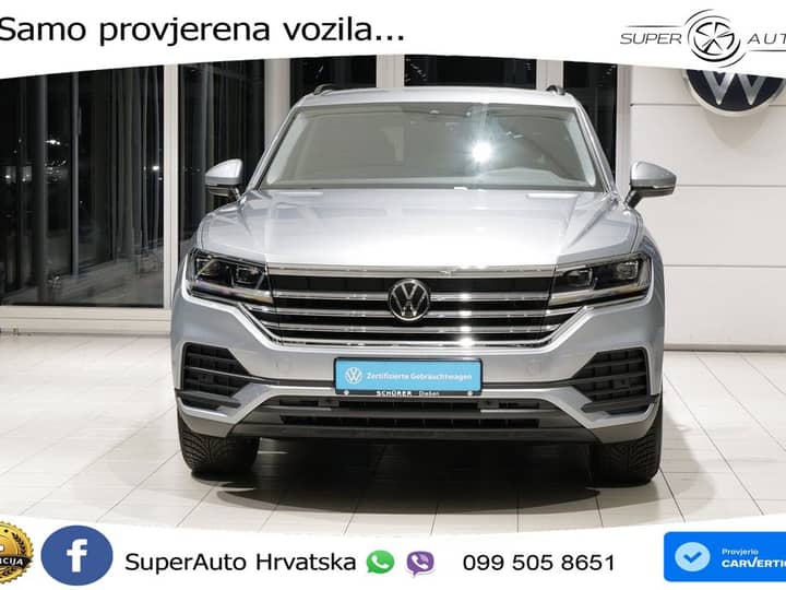 VW Touareg 3.0 TDI V6 4M Aut. 231 KS, ZRAČNI+LED+ACC+GR SJED+KAM+PDC