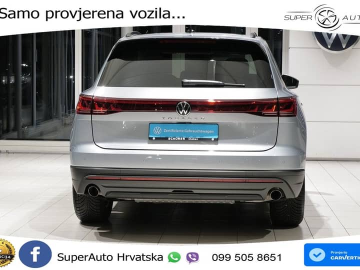 VW Touareg 3.0 TDI V6 4M Aut. 231 KS, ZRAČNI+LED+ACC+GR SJED+KAM+PDC