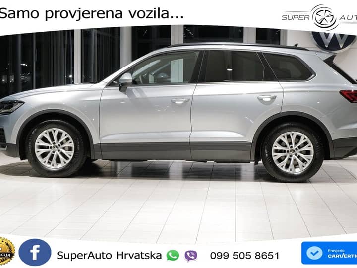 VW Touareg 3.0 TDI V6 4M Aut. 231 KS, ZRAČNI+LED+ACC+GR SJED+KAM+PDC