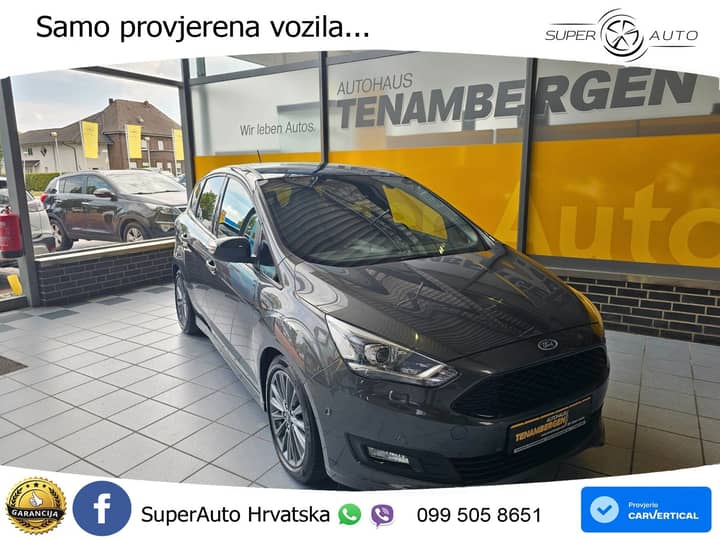 Ford C-Max 1.5 EcoBoost Aut. Sport 150 KS, XEN+KAM+GR SJED+NAVI