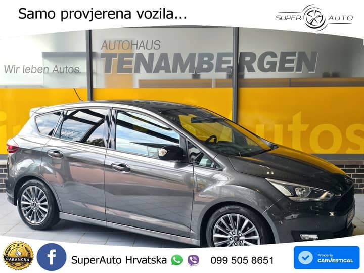 Ford C-Max 1.5 EcoBoost Aut. Sport 150 KS, XEN+KAM+GR SJED+NAVI