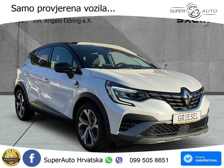 Renault Captur E-Tech 1.6 Aut. R.S. Line 158 KS, LED+ACC+VIRT+GR SJED+KAM+PARK