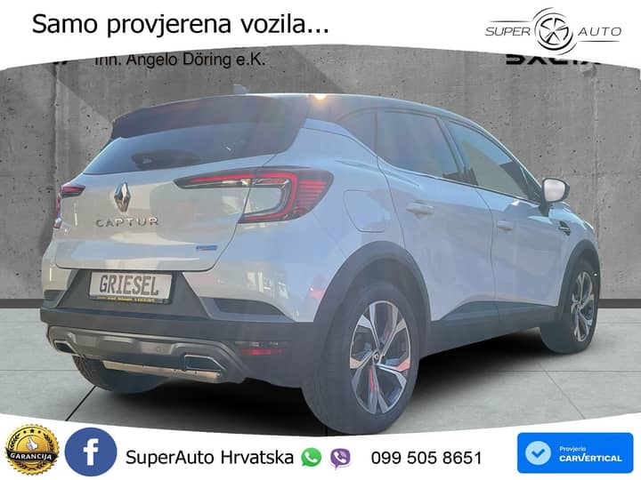 Renault Captur E-Tech 1.6 Aut. R.S. Line 158 KS, LED+ACC+VIRT+GR SJED+KAM+PARK