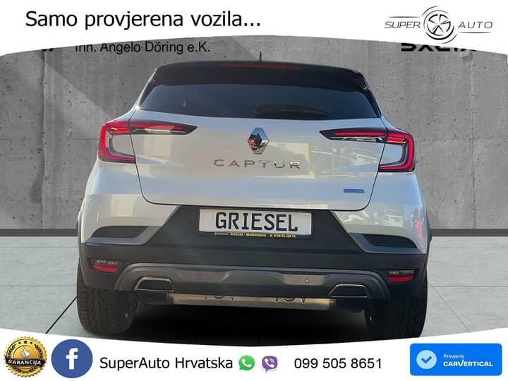 Renault Captur E-Tech 1.6 Aut. R.S. Line 158 KS, LED+ACC+VIRT+GR SJED+KAM+PARK