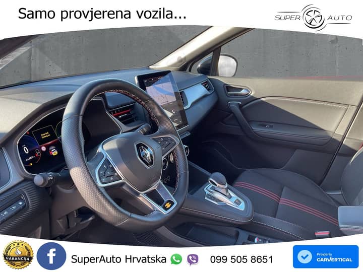 Renault Captur E-Tech 1.6 Aut. R.S. Line 158 KS, LED+ACC+VIRT+GR SJED+KAM+PARK
