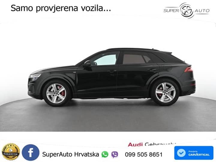 Audi Q8 55 TFSIe quattro Aut. S line 381 KS, ZRAČNI+LED+KAM+GR SJED+HEAD+VIRT