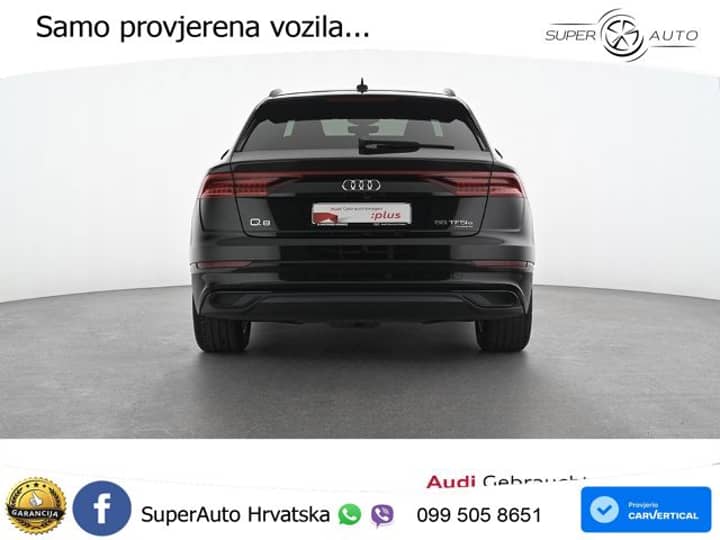 Audi Q8 55 TFSIe quattro Aut. S line 381 KS, ZRAČNI+LED+KAM+GR SJED+HEAD+VIRT