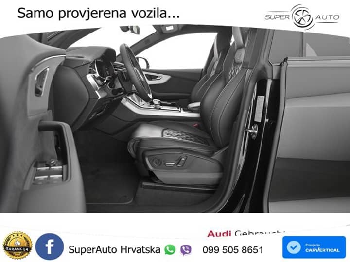 Audi Q8 55 TFSIe quattro Aut. S line 381 KS, ZRAČNI+LED+KAM+GR SJED+HEAD+VIRT