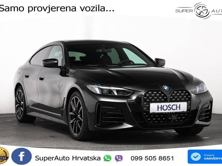 BMW 420d xDrive GC Aut. M Sport 190 KS, ACC+360+GR SJED+PANO+HEAD+VIRT