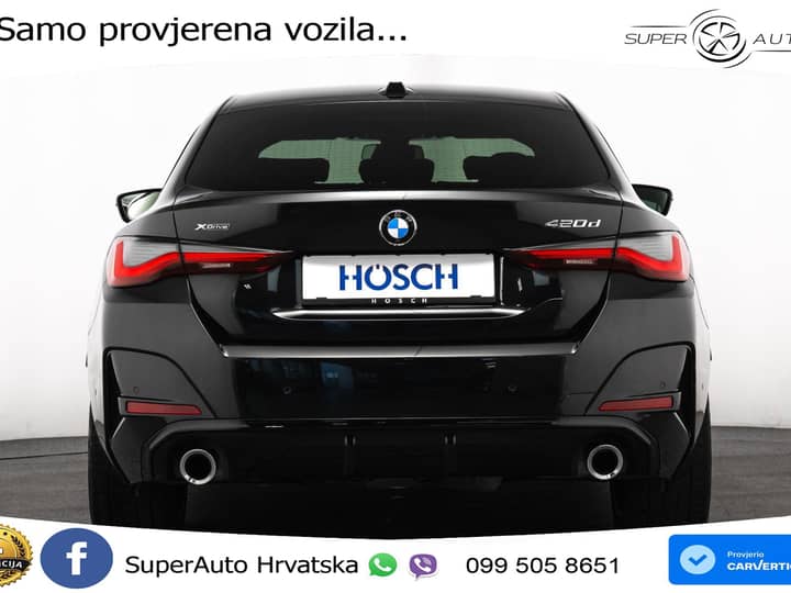 BMW 420d xDrive GC Aut. M Sport 190 KS, ACC+360+GR SJED+PANO+HEAD+VIRT