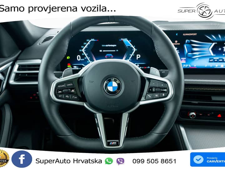 BMW 420d xDrive GC Aut. M Sport 190 KS, ACC+360+GR SJED+PANO+HEAD+VIRT