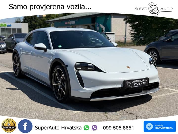 Porsche Taycan Cross Turismo 476 KS, ZRAČ+360+ACC+GR SJED+KEY+VIRT+LANE