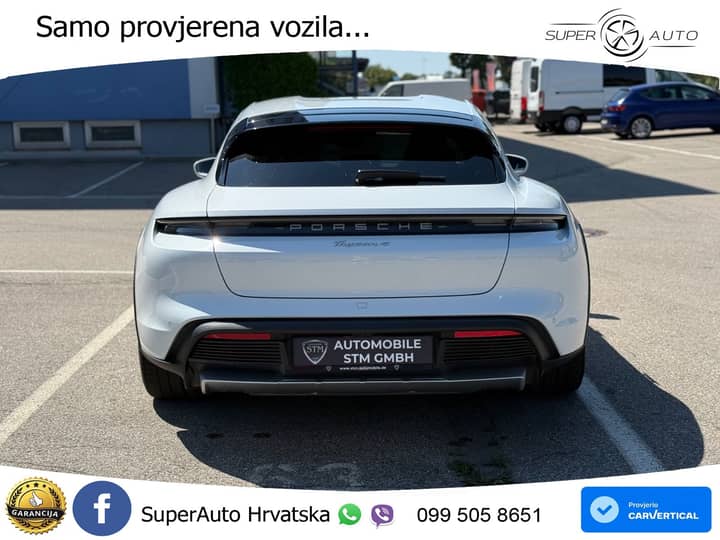 Porsche Taycan Cross Turismo 476 KS, ZRAČ+360+ACC+GR SJED+KEY+VIRT+LANE