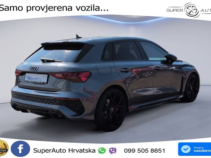 Audi RS3 SB 2.5 TFSI quattro S tronic 400 KS, ACC+KAM+GR SJED+PANO+VIRT+ASIST
