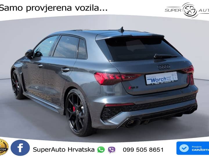 Audi RS3 SB 2.5 TFSI quattro S tronic 400 KS, ACC+KAM+GR SJED+PANO+VIRT+ASIST