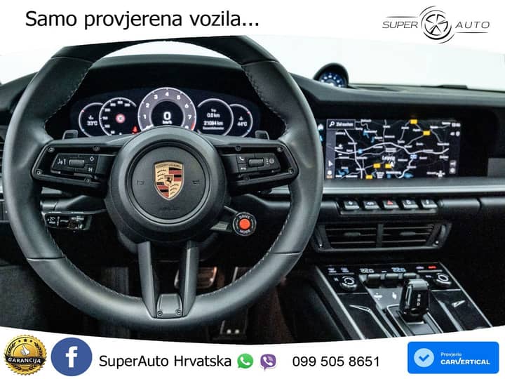 Porsche 911 Carrera S (992.2) 3.0 PDK 480 KS, ACC+LED+360+GR SJED+CHRONO+PANO