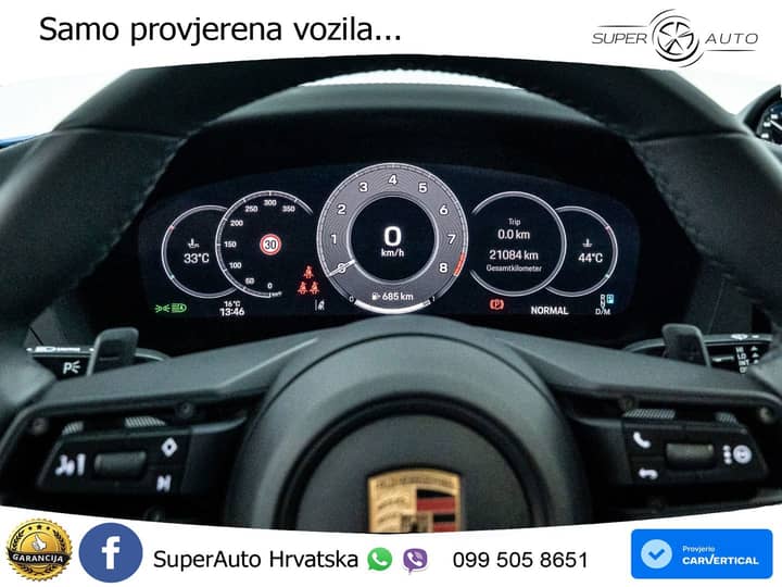 Porsche 911 Carrera S (992.2) 3.0 PDK 480 KS, ACC+LED+360+GR SJED+CHRONO+PANO