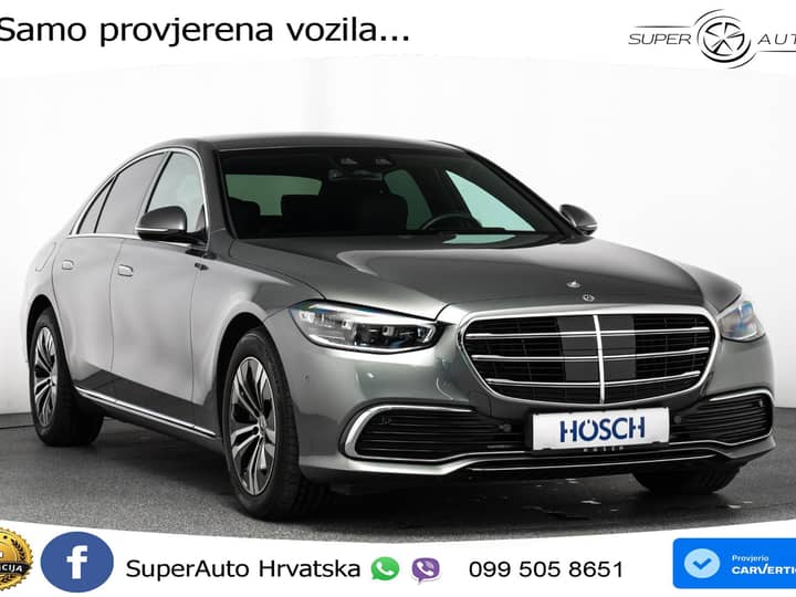 Mercedes S 350d Aut. 313 KS, ACC+KAM+GR SJED+VIRT+NAVI