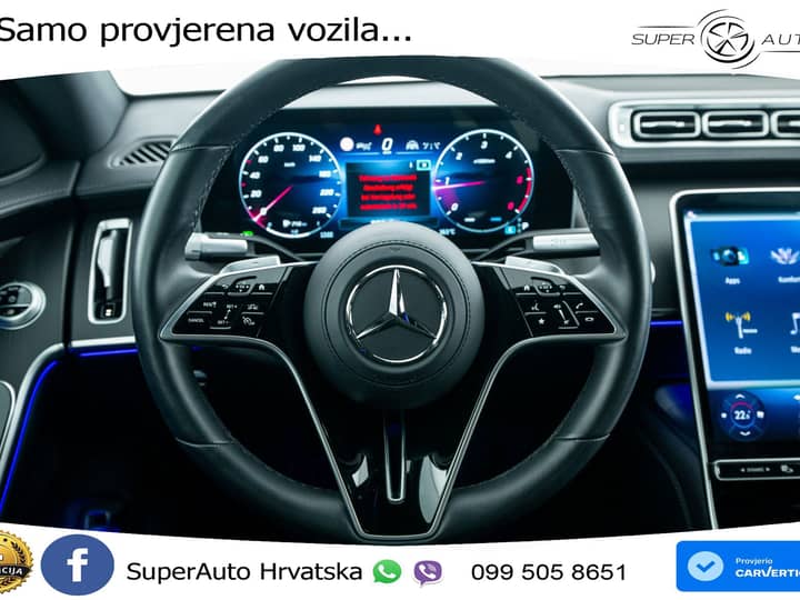 Mercedes S 350d Aut. 313 KS, ACC+KAM+GR SJED+VIRT+NAVI