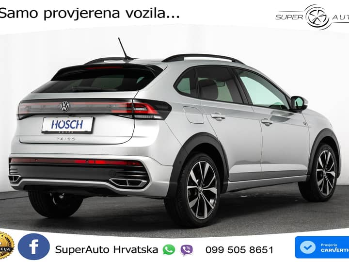 VW Taigo 1.0 TSI DSG R line 116 KS, MATRIX+ACC+GR SJED+KAM+VIRT+PDC