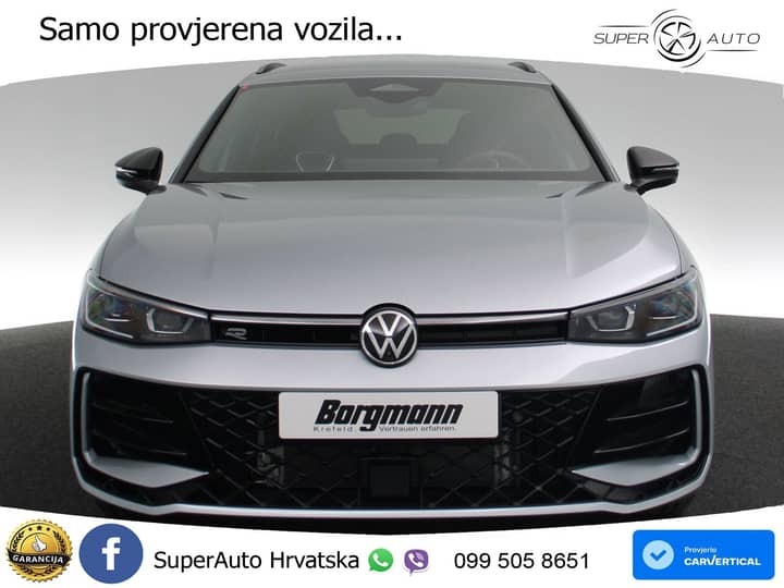 VW Passat Variant 2.0 TDI 4M DSG R line 193 KS, MATRIX+ACC+MASAŽA+360+PDC
