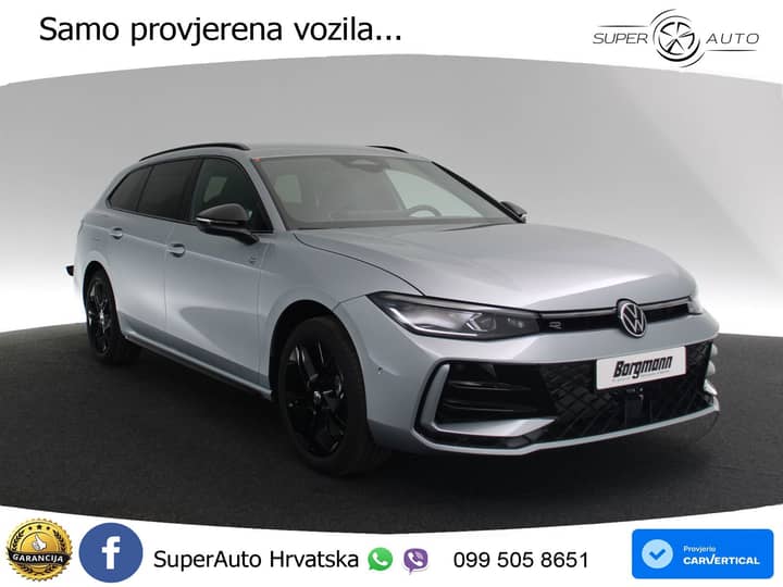 VW Passat Variant 2.0 TDI 4M DSG R line 193 KS, MATRIX+ACC+MASAŽA+360+PDC