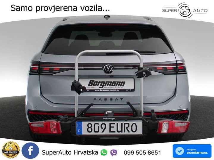 VW Passat Variant 2.0 TDI 4M DSG R line 193 KS, MATRIX+ACC+MASAŽA+360+PDC