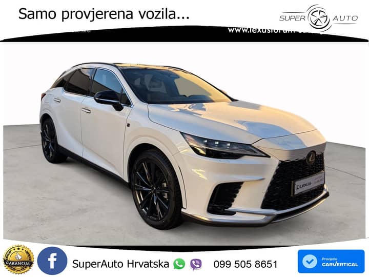 Lexus RX 450h E-Four Aut. F Sport Design 309 KS, PANO+360+ACC+GR SJED+VIRT+LANE