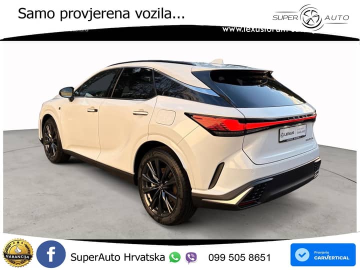 Lexus RX 450h E-Four Aut. F Sport Design 309 KS, PANO+360+ACC+GR SJED+VIRT+LANE