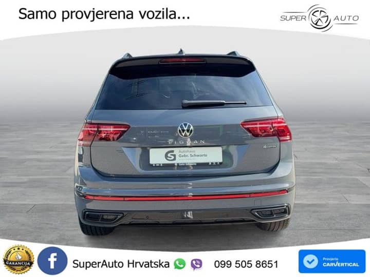 VW Tiguan 2.0 TDI 4M Aut. R-Line 200 KS, ACC+LED+KAM+GR SJED+VIRT+ASIST