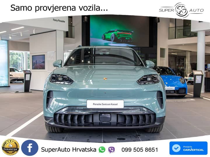 Porsche Cayenne Electric 442 KS, PANO+ZRAČ+KAM+GR SJED+HEAD+ACC